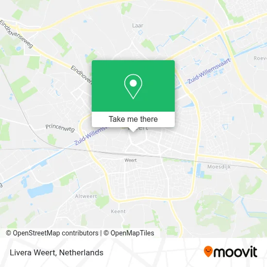 Livera Weert map