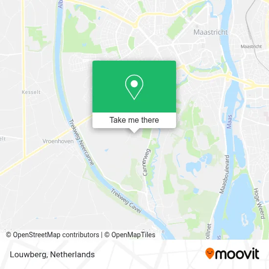 Louwberg map