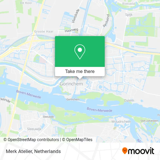Merk Atelier map