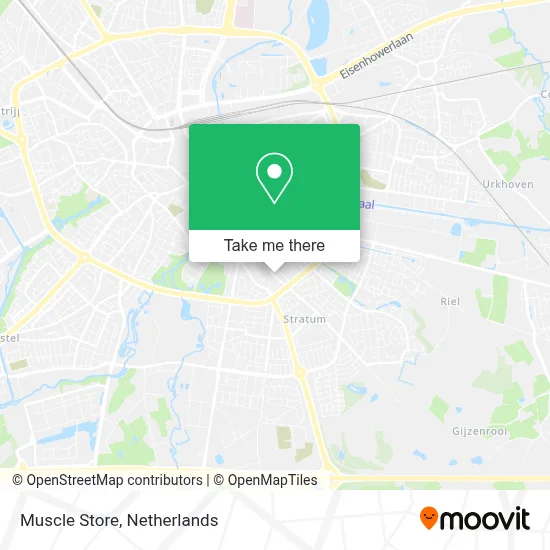 Muscle Store map