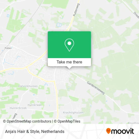 Anja's Hair & Style map