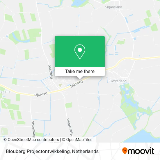 Blouberg Projectontwikkeling map