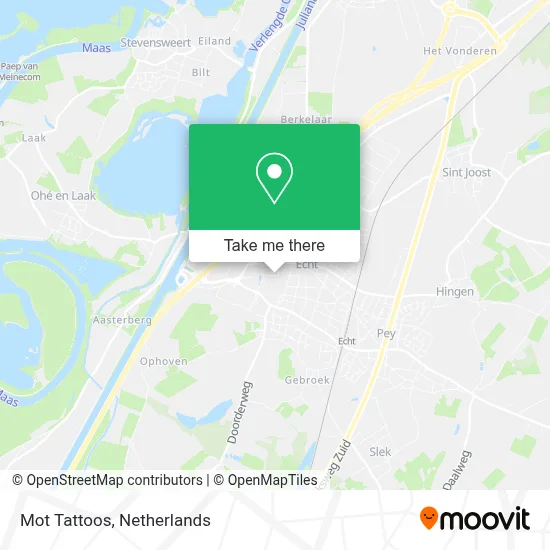 Mot Tattoos map