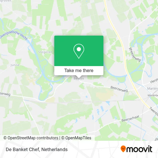 De Banket Chef map