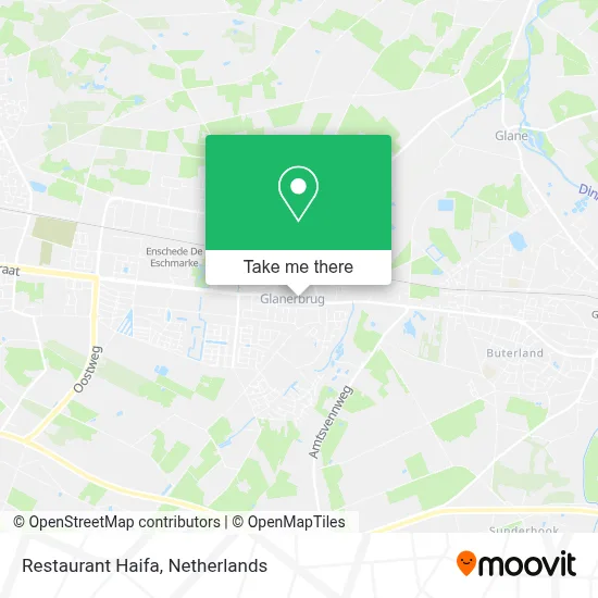 Restaurant Haifa map