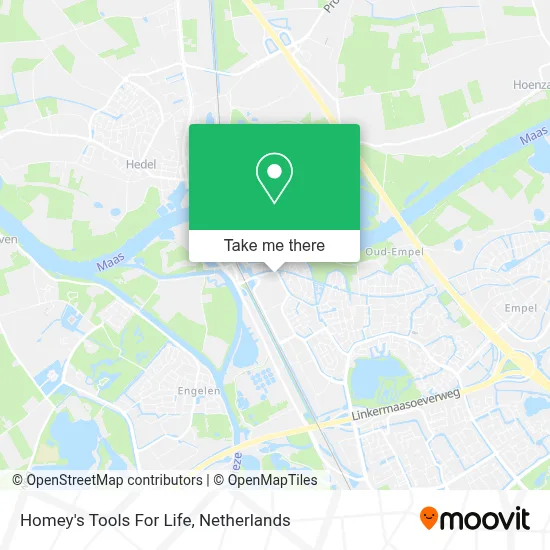 Homey's Tools For Life map