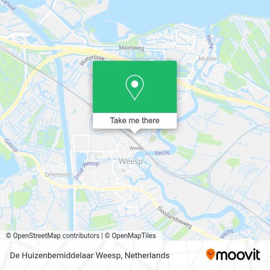 De Huizenbemiddelaar Weesp Karte