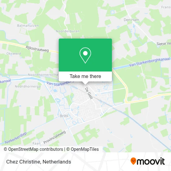 Chez Christine map