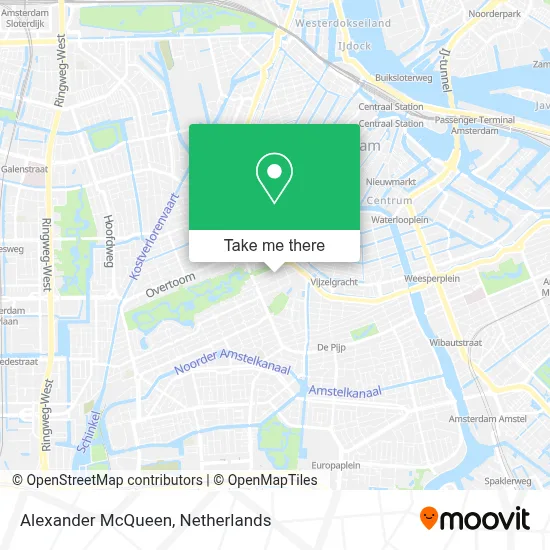 Alexander Mcqueen map