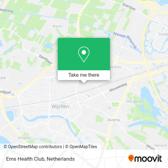 Ems Health Club map