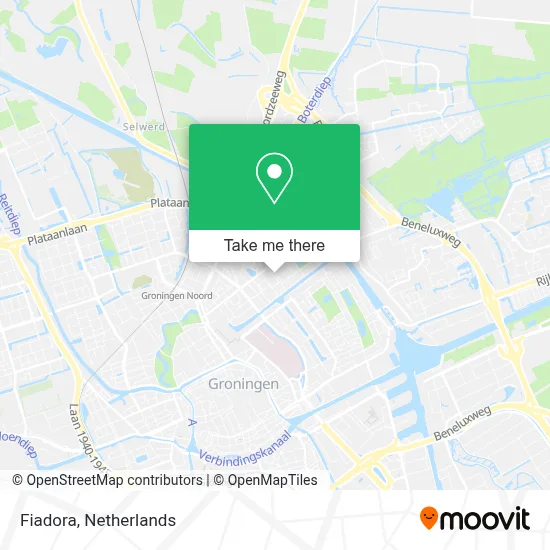 Fiadora map