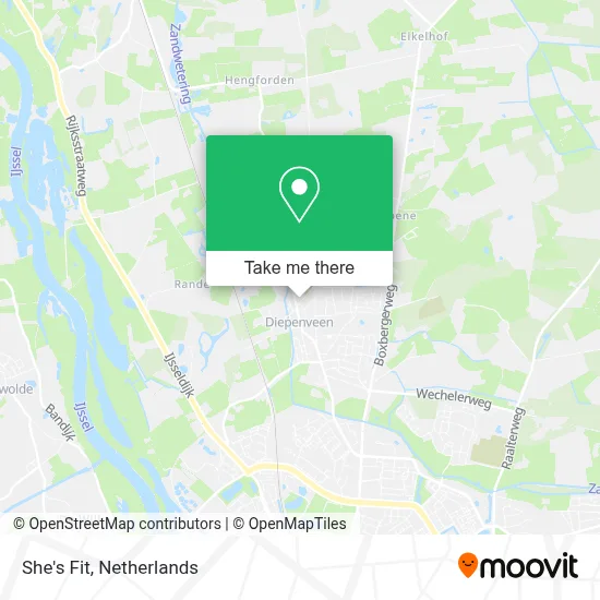 She's Fit map