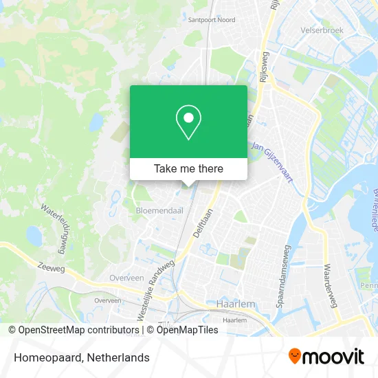 Homeopaard map
