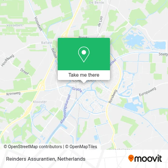 Reinders Assurantien map