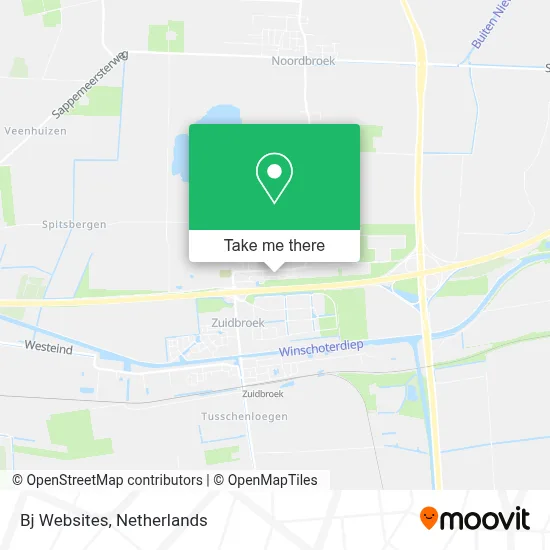 Bj Websites map