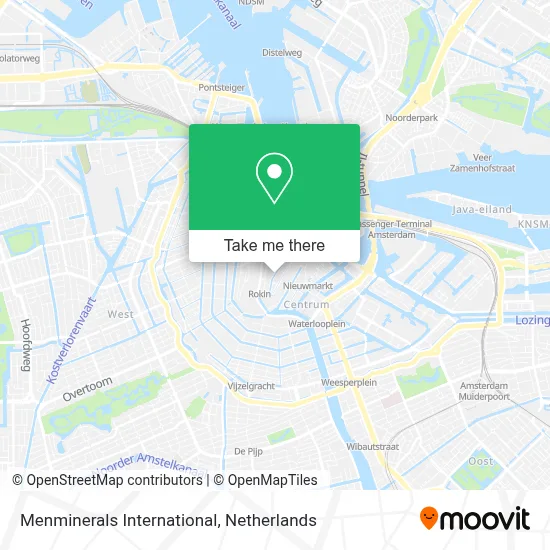 Menminerals International map