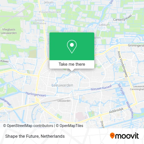 Shape the Future map