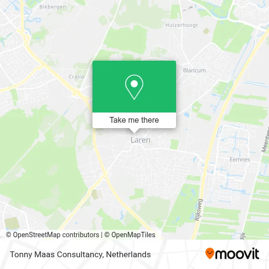 Tonny Maas Consultancy map
