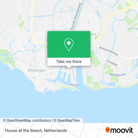 House at the Beach map