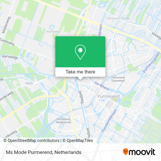 Ms Mode Purmerend map