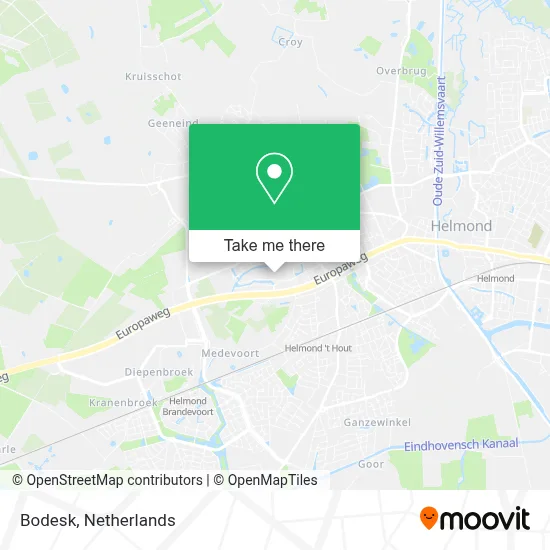 Bodesk map
