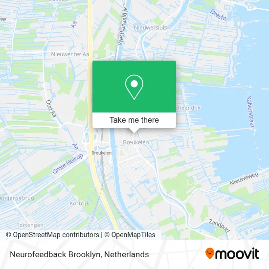 Neurofeedback Brooklyn map
