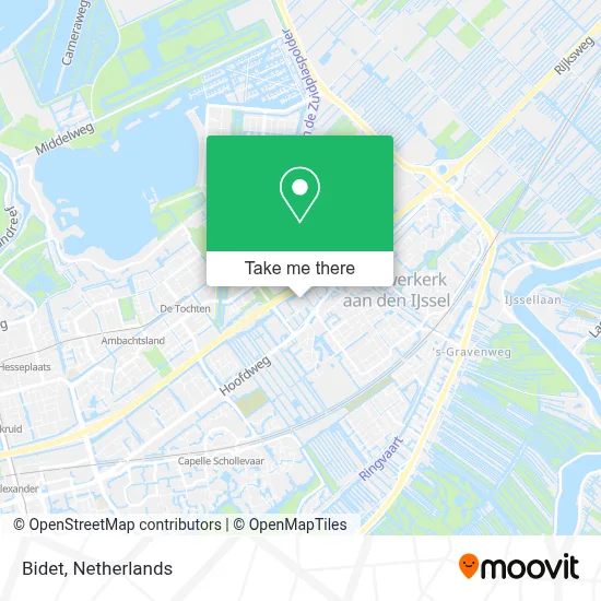 Bidet map