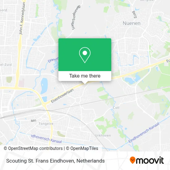 Scouting St. Frans Eindhoven map