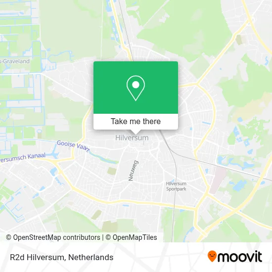 R2d Hilversum map
