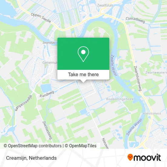 Creamijn map