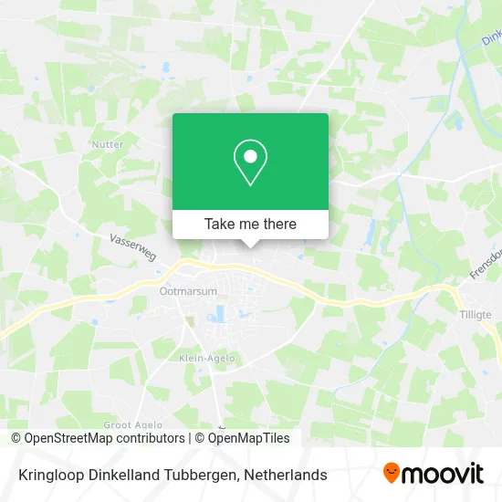 Kringloop Dinkelland Tubbergen map