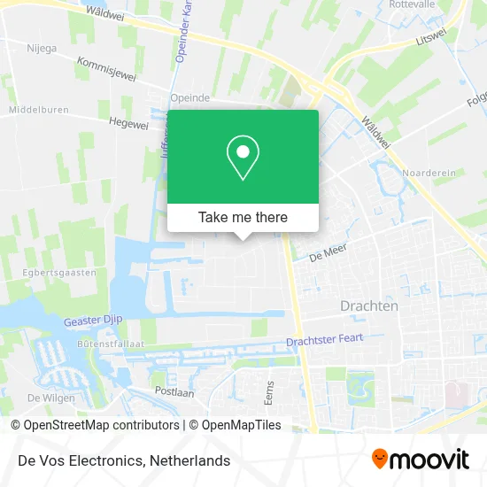 De Vos Electronics Karte