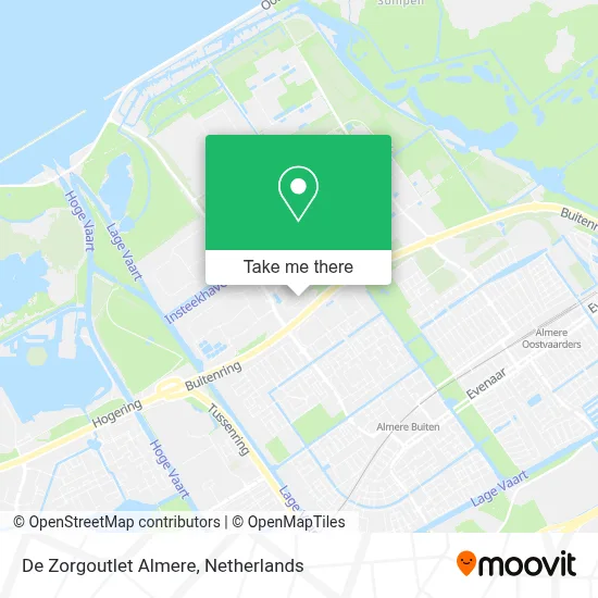De Zorgoutlet Almere Karte