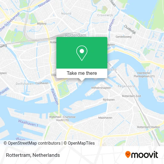 Rottertram map