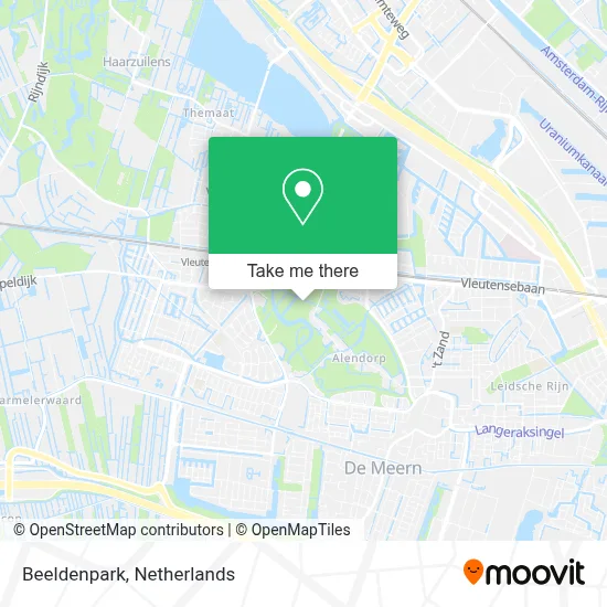 Beeldenpark map