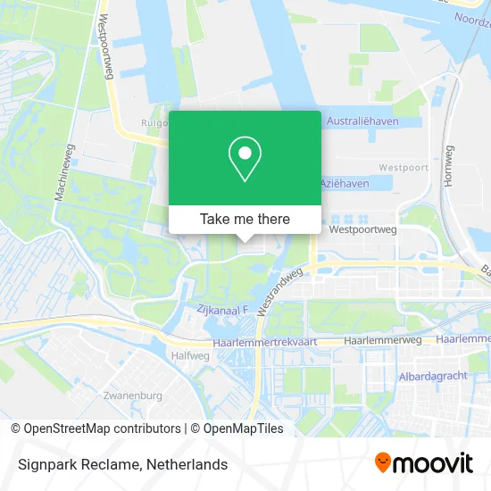 Signpark Reclame map