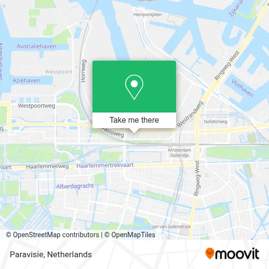 Paravisie map