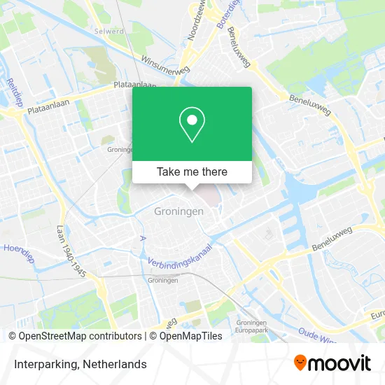 Interparking map