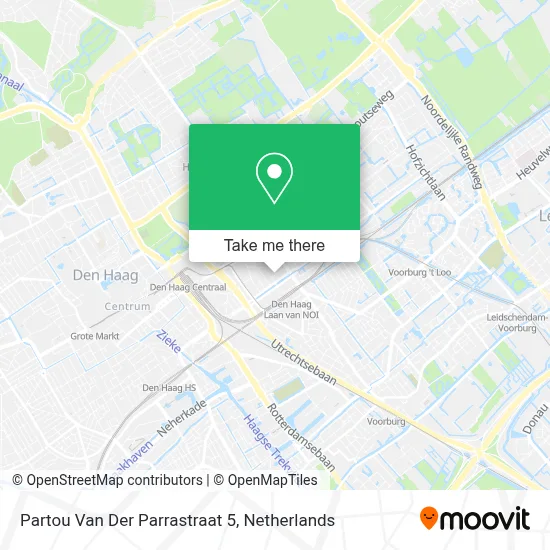 Partou Van Der Parrastraat 5 map