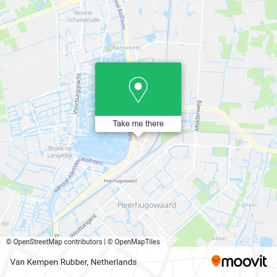 Van Kempen Rubber map