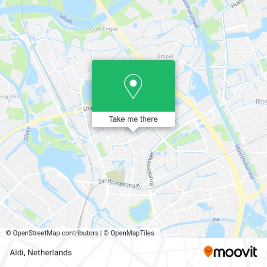 Aldi map