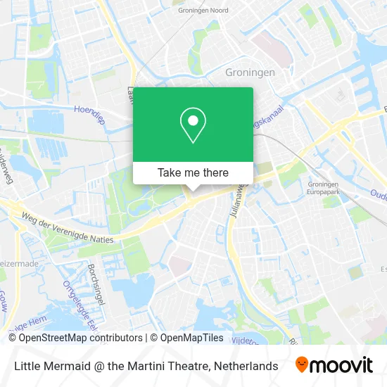 Little Mermaid @ the Martini Theatre map