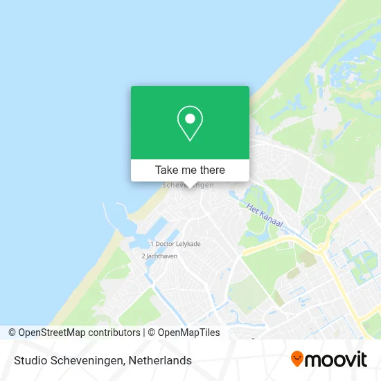 Studio Scheveningen map