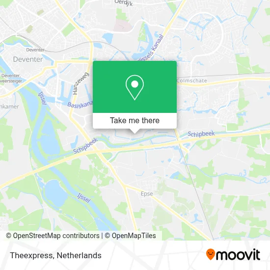 Theexpress map
