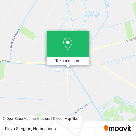 Flevo Siergras map