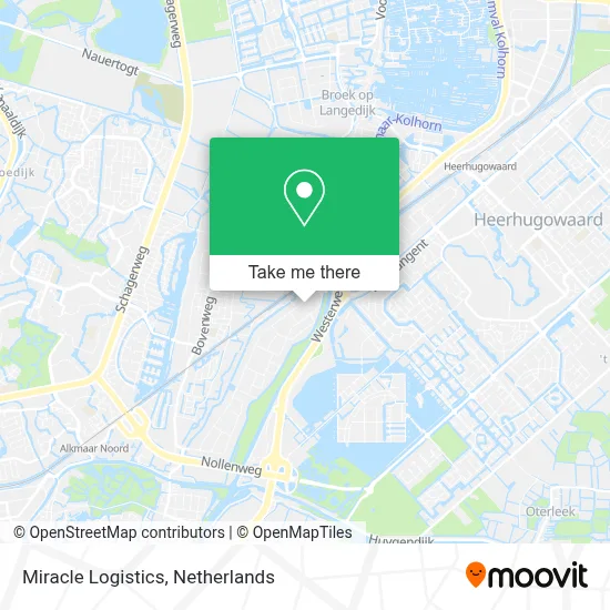 Miracle Logistics map