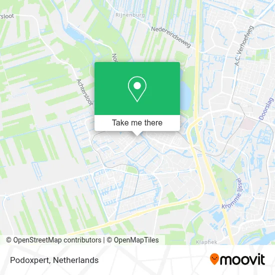 Podoxpert map