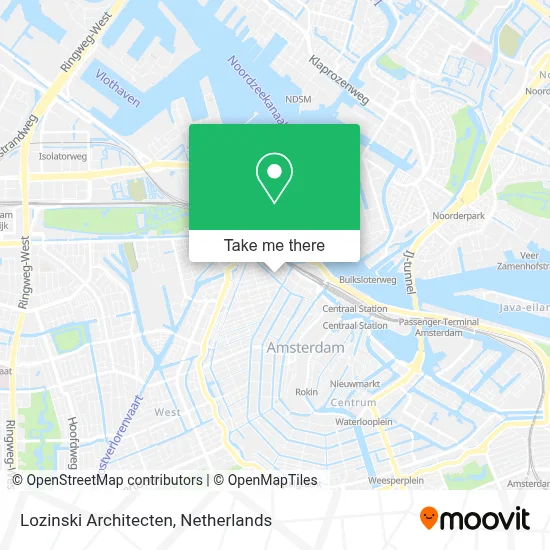 Lozinski Architecten map