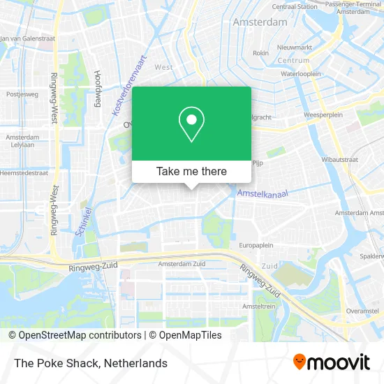 The Poke Shack map