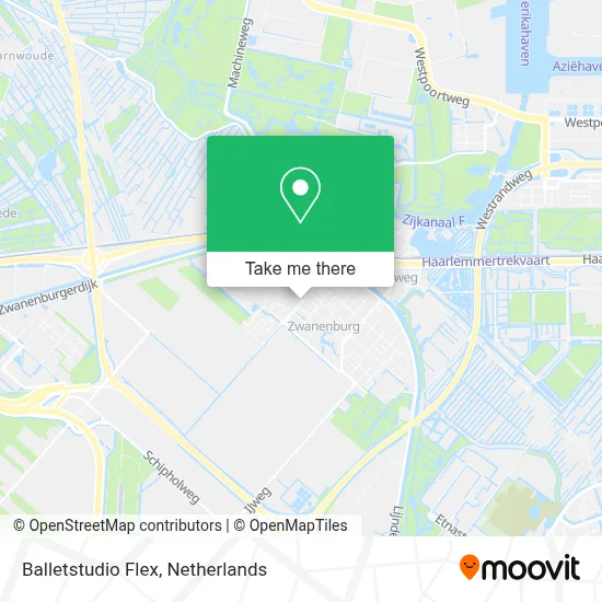 Balletstudio Flex map